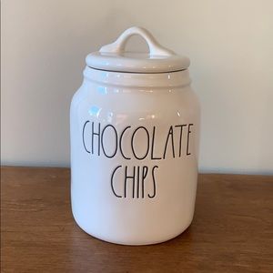 NWT Rae Dunn Chocolate Chips Canister